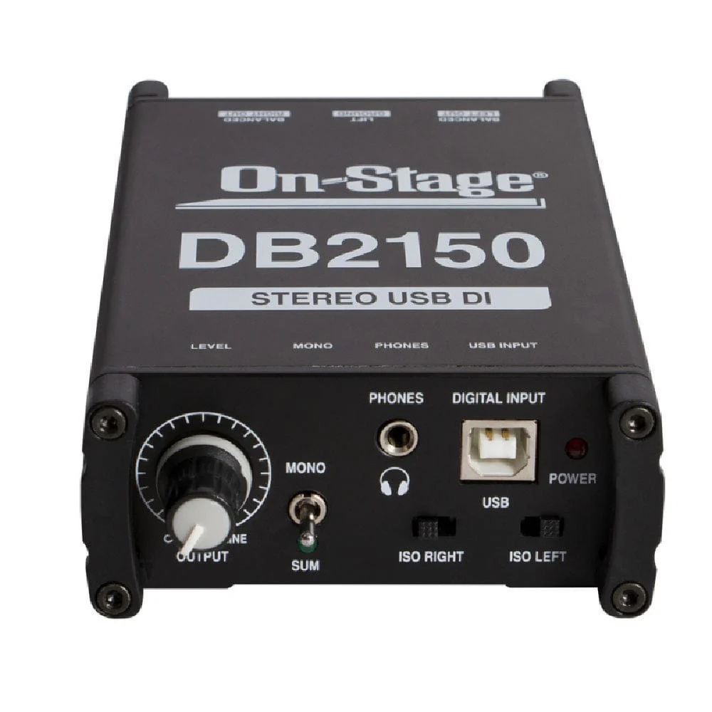 On-Stage DB2150 Passive USB DI Box - Image 3