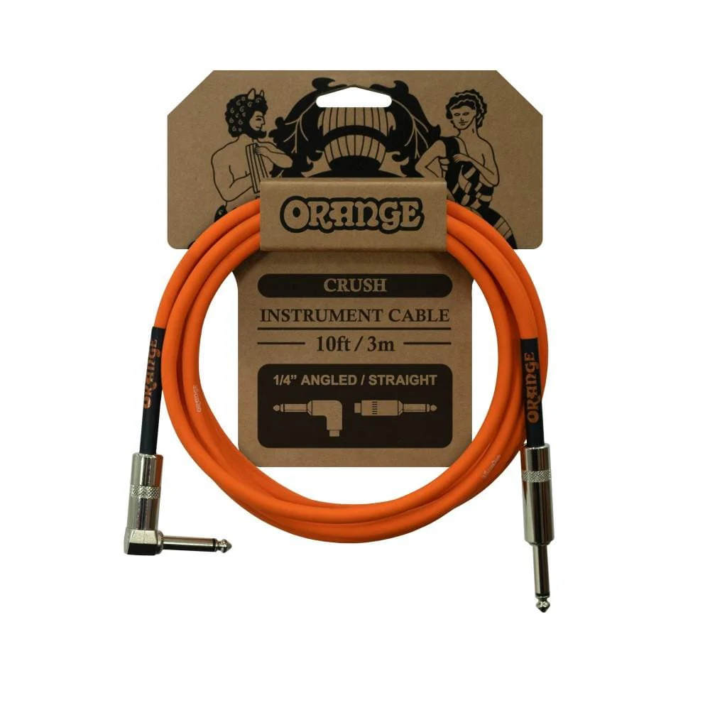 Orange CA Crush 10ft Instrument Cable - Image 2
