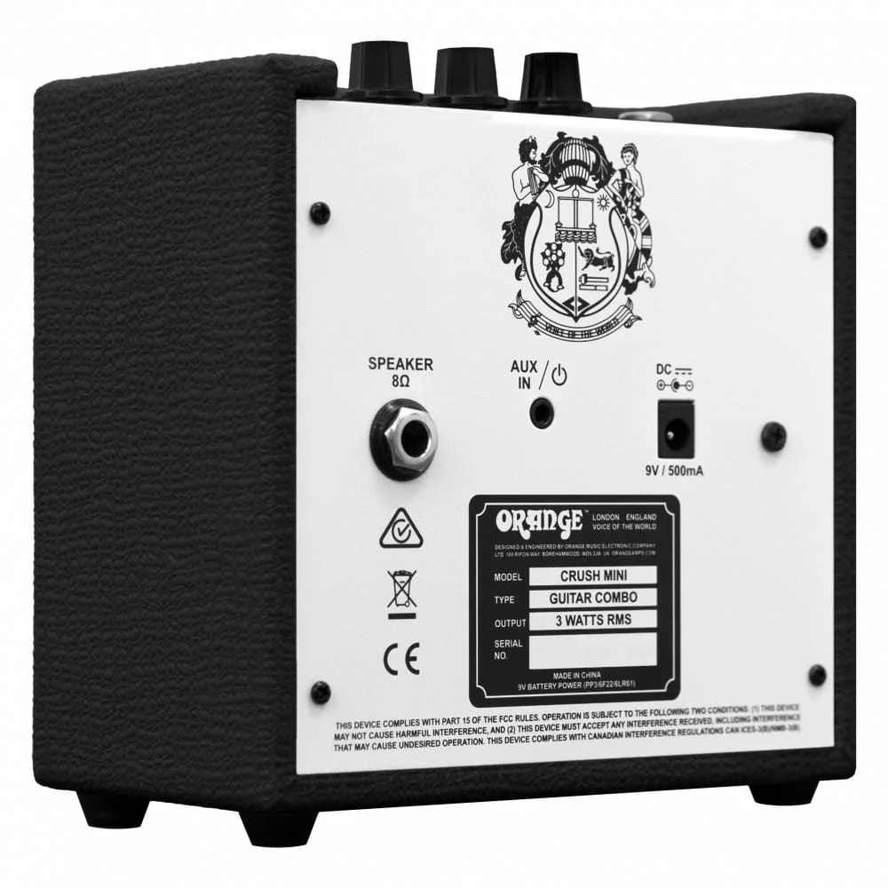 Orange Crush MINI 3W Solid State Combo Guitar Amplifier - Image 11