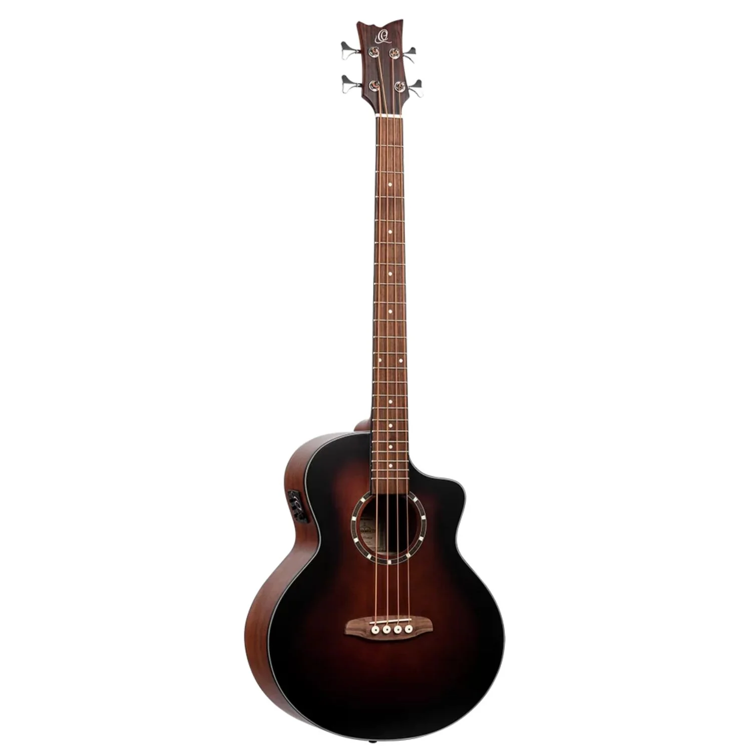 Ortega D7CE-BFT-4 Acoustic Bass Deep Series 7 Classical Bass Guitar - Image 4