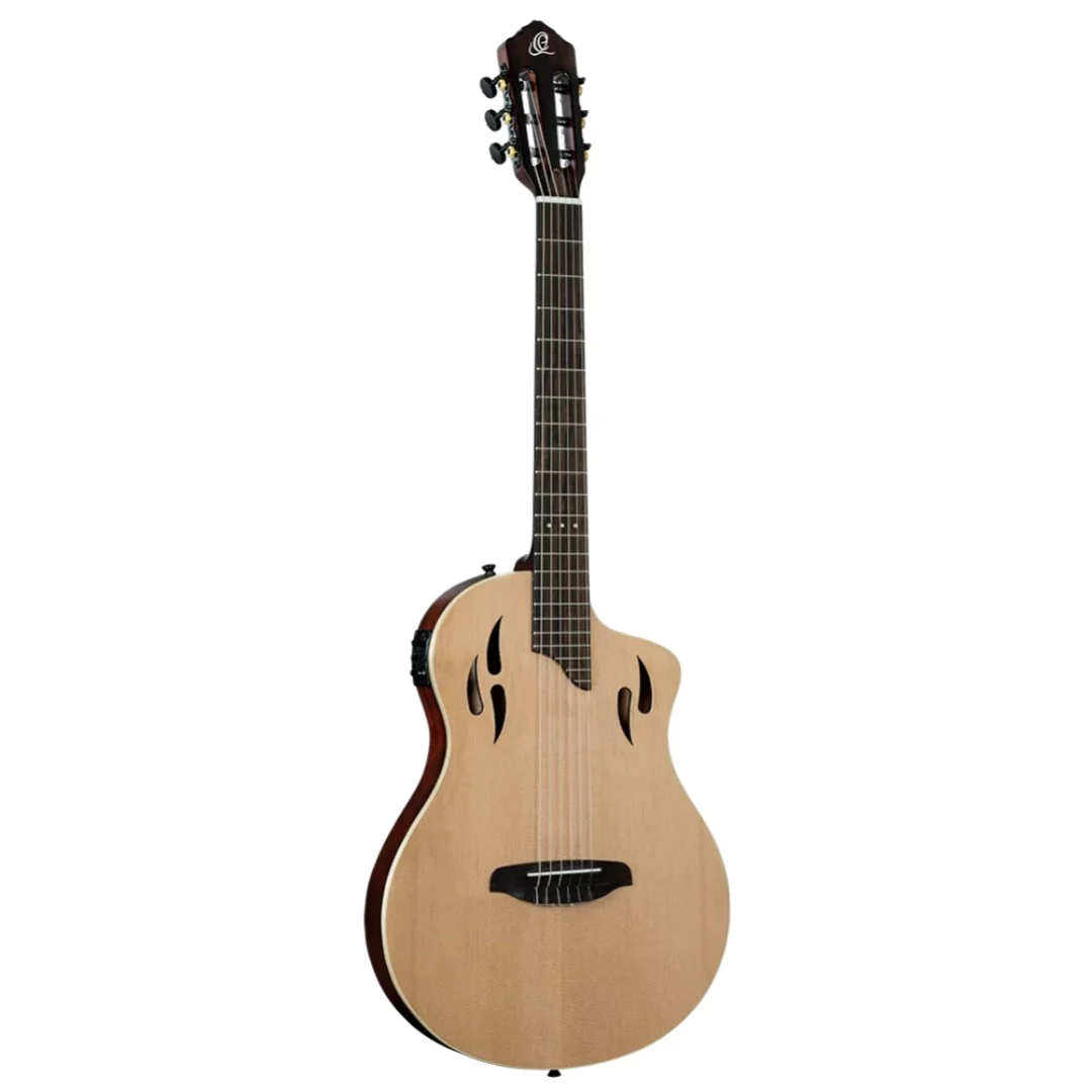 Ortega RTPSTD TourPlayer Series Classical Electro Acoustic Guitar with Bag - Image 2