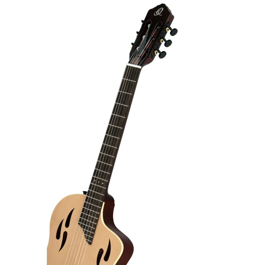 Ortega RTPSTD TourPlayer Series Classical Electro Acoustic Guitar with Bag - Image 5