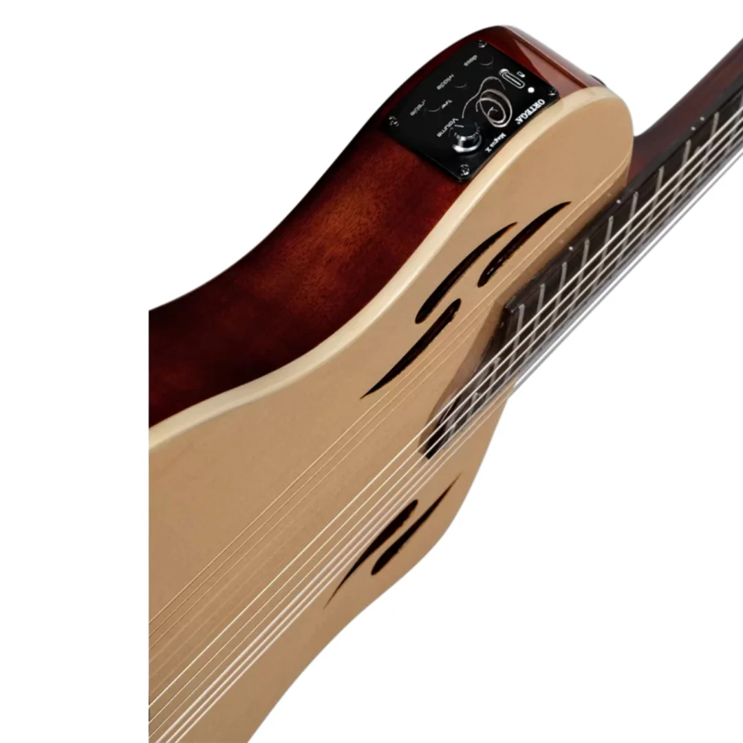 Ortega RTPSTD TourPlayer Series Classical Electro Acoustic Guitar with Bag - Image 6