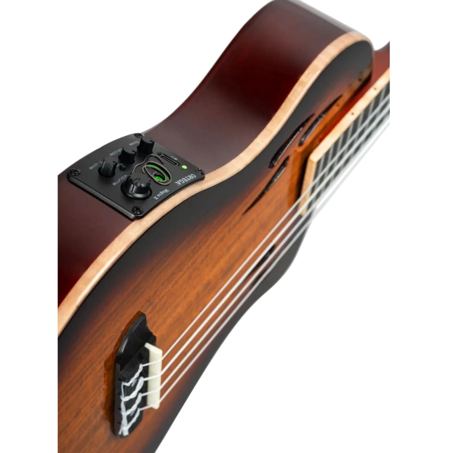 Ortega RTPX-U-ACA TourPlay Series Tenor Ukulele with Bag - Image 7