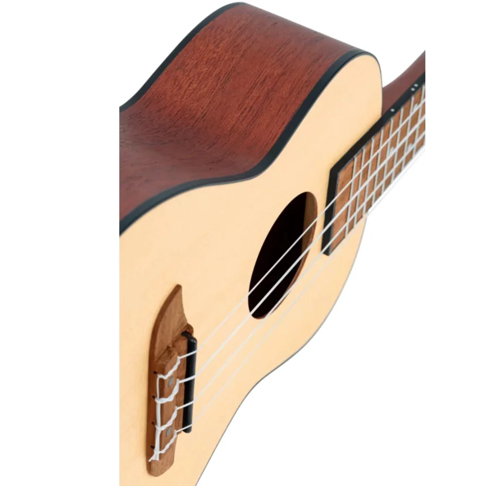 Ortega RU4 Bonfire Series Sapele Concert Ukulele - Image 11