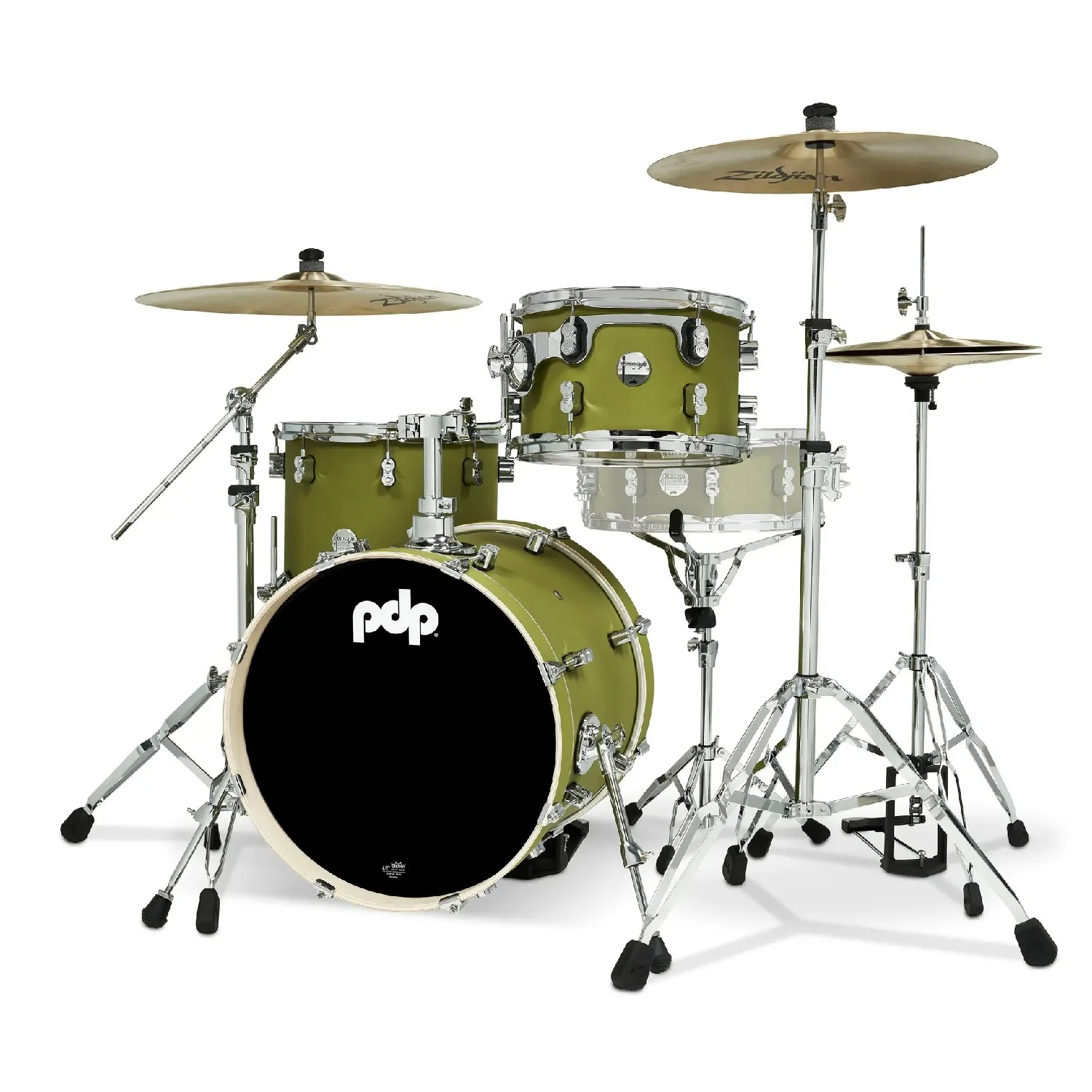 Pacific Drums And Percussion 18" 3pc Concept Maple Shell Pack Acoustic Drum Kit - Image 3