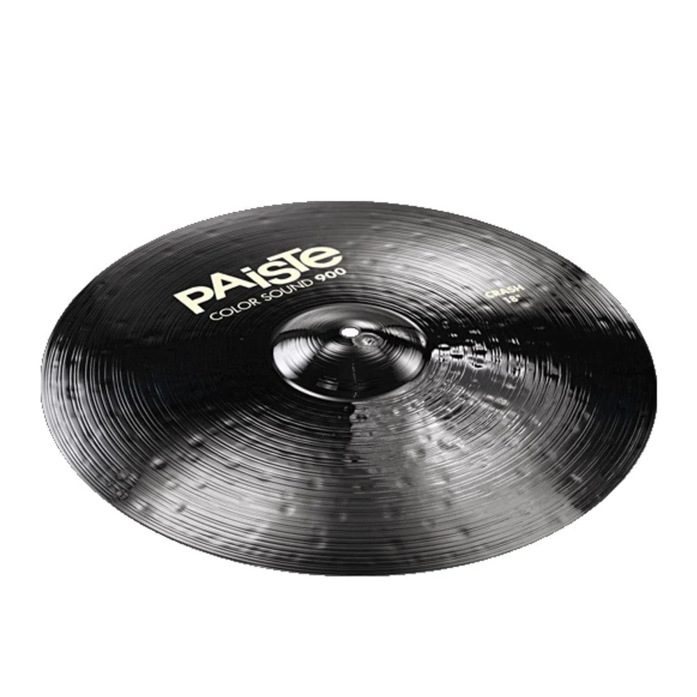 Paiste CS900 Color Sound 900 Medium Crash Cymbal - Black - Open Box