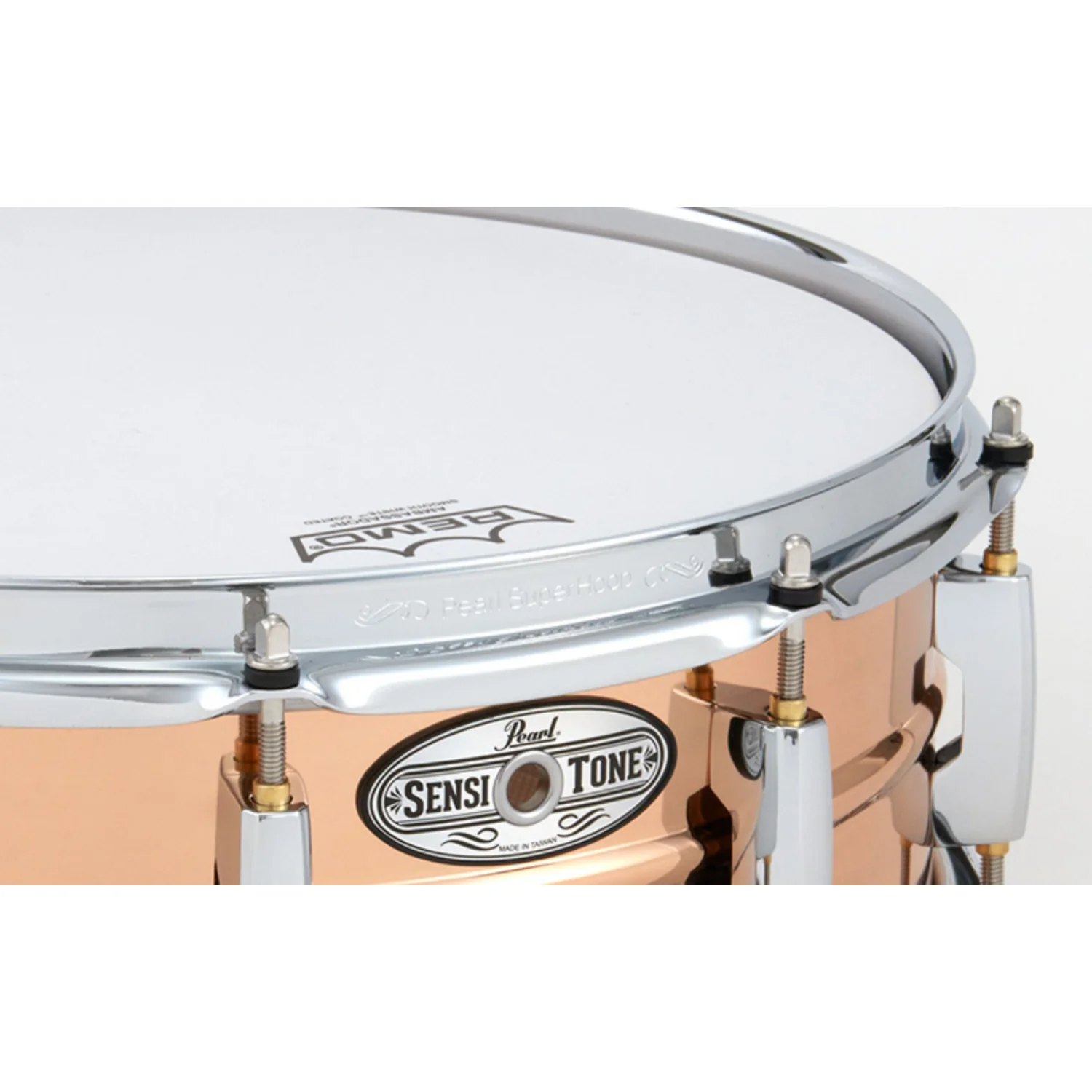 Pearl Sensitone Phosphor Bronze Snare Drum - Image 5