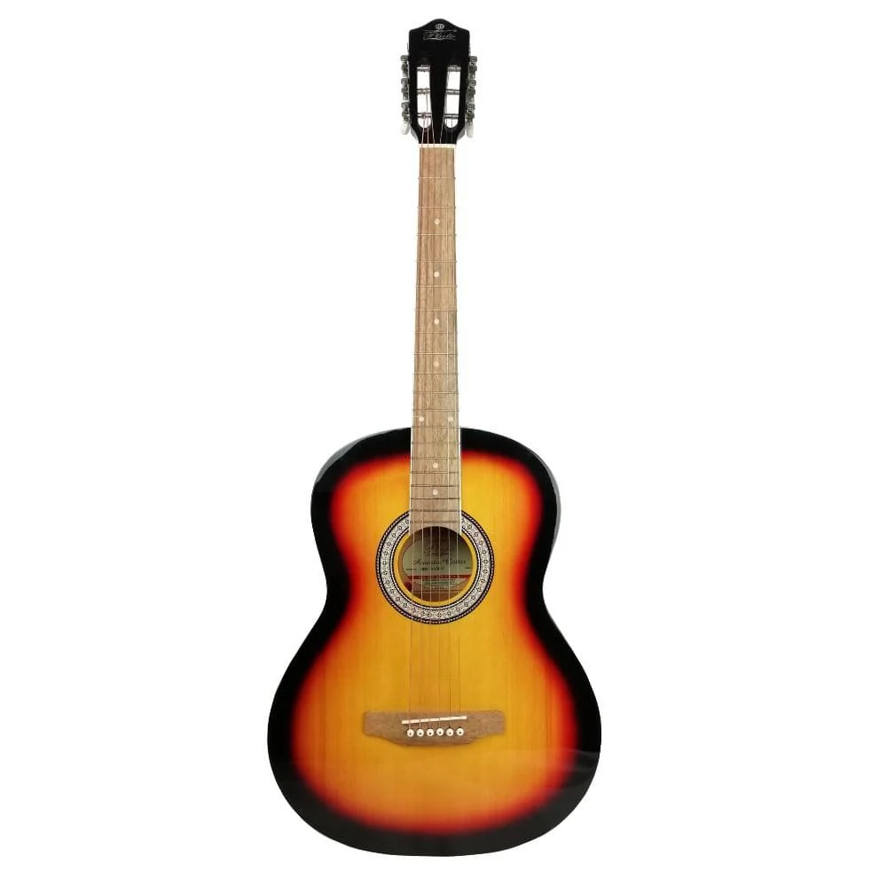 Pluto HW39-201P Electro Acoustic Guitar With Gigbag, Picks, Strap, Cloth & Ebook - Image 12