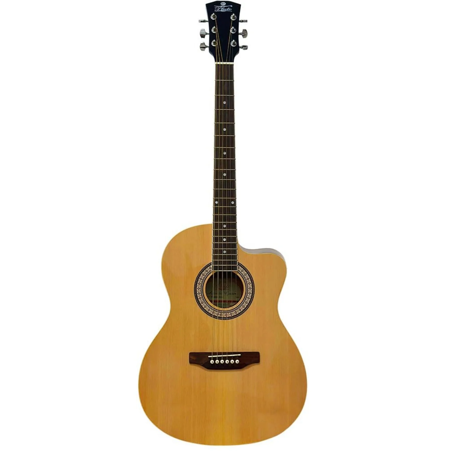Pluto PA39C-201 Medium Cutaway Acoustic Guitar - Image 5