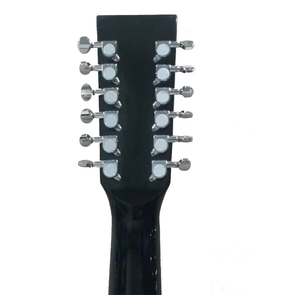 Pluto HW41-12-201 12-String Jumbo Acoustic Guitar - Image 4