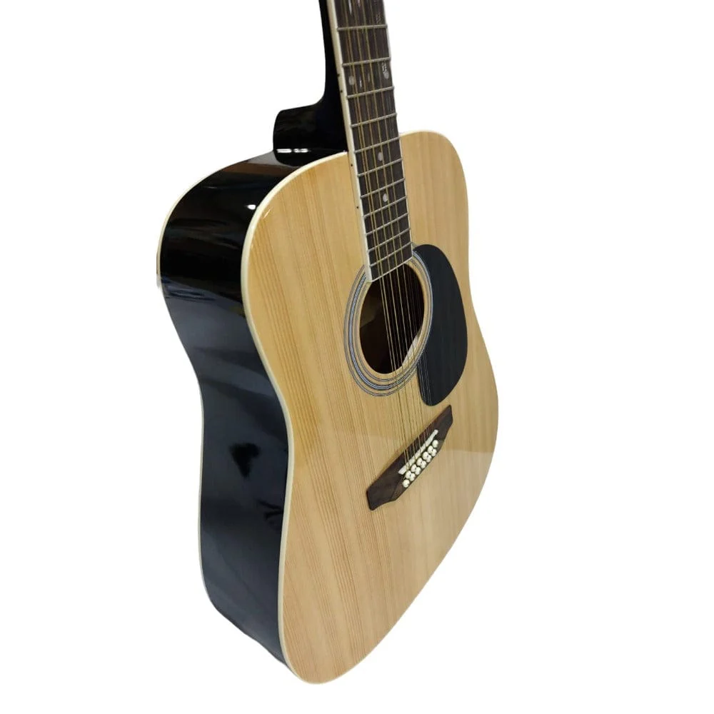Pluto PA41-12-201 12-String Jumbo Acoustic Guitar - Image 4