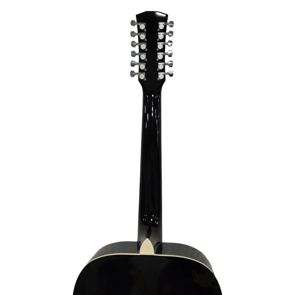 Pluto PA41-12-201 12-String Jumbo Acoustic Guitar - Image 5