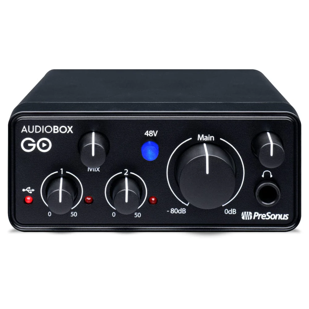 Presonus AudioBox Go Compact 2x2 USB-C Audio Interface - Image 2