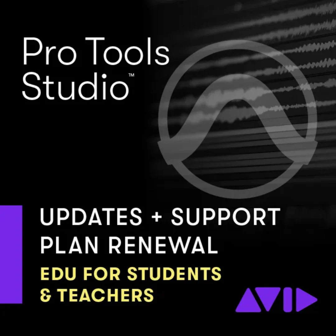 Avid Pro Tools Studio Perpetual Upgrade for Educational Students & Teachers – Professional Audio Software & Plugin