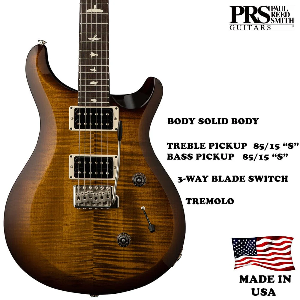 PRS S2 Custom 24 6 String Electric Guitar with Gigbag - Image 10