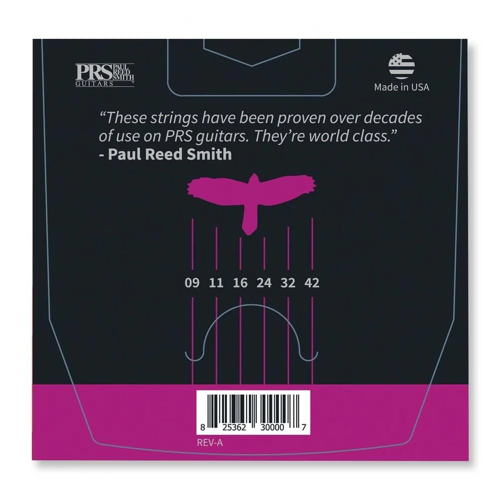 PRS Classic 009-042 Super Light Electric Guitar Strings Set - Image 2