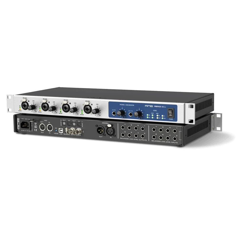 RME Fireface 802 FS 60-Channel High-End USB Audio Interface - Image 2
