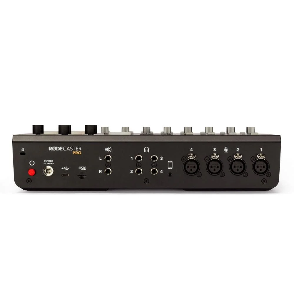 Rode Caster Pro Integrated Podcast Production Studio - Black - Image 2