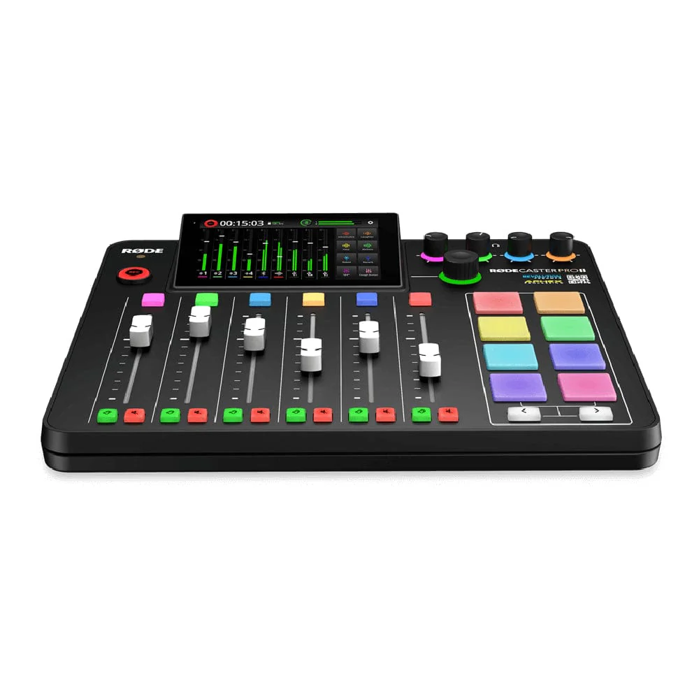 Rode RODECaster Pro II Integrated Audio Production Studio Audio Interface