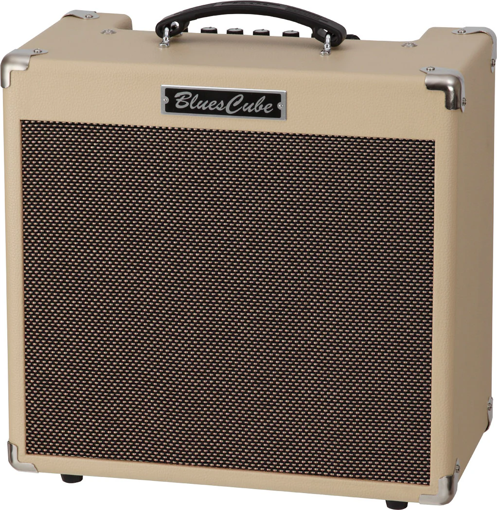 Roland Blues Cube Hot 30W Combo Guitar Amplifier 1x12inch -Vintage Blonde - Image 2
