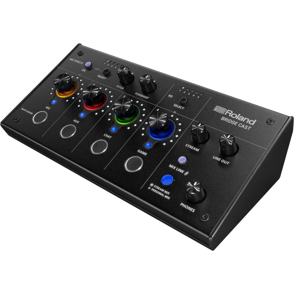 Roland Bridgecast Sound Dual Bus Gaming Mixer - Image 3
