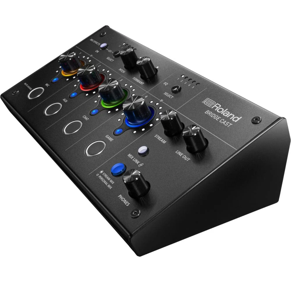 Roland Bridgecast Sound Dual Bus Gaming Mixer - Image 4