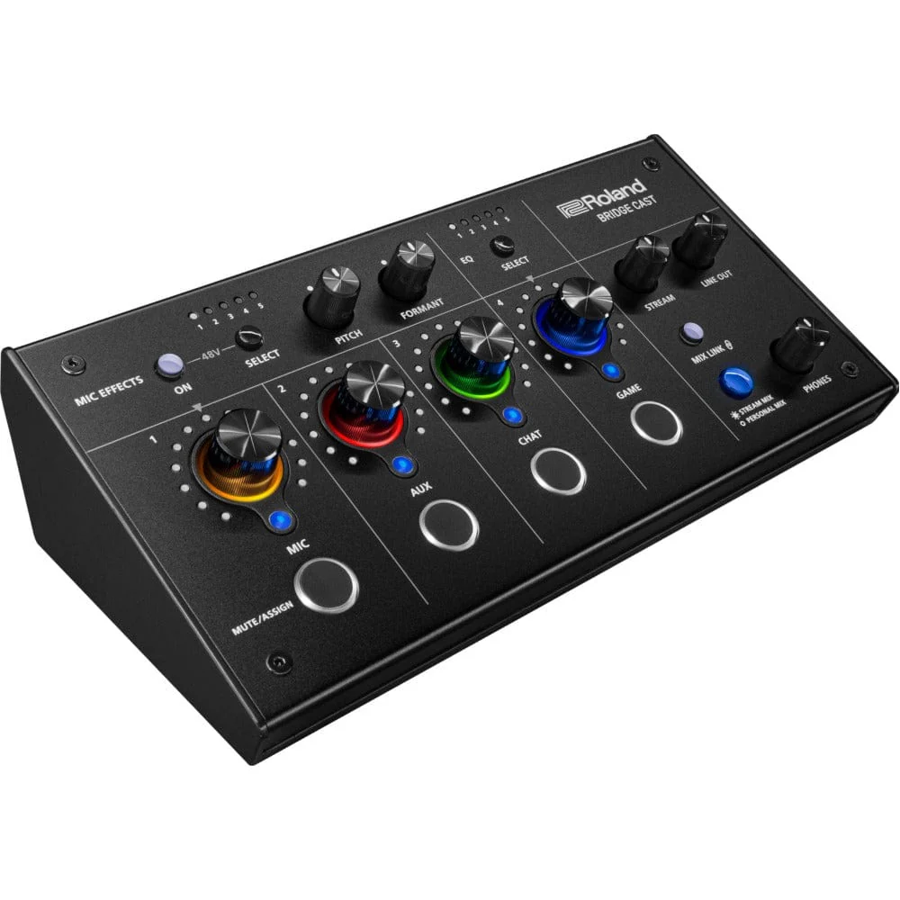 Roland Bridgecast Sound Dual Bus Gaming Mixer - Image 5