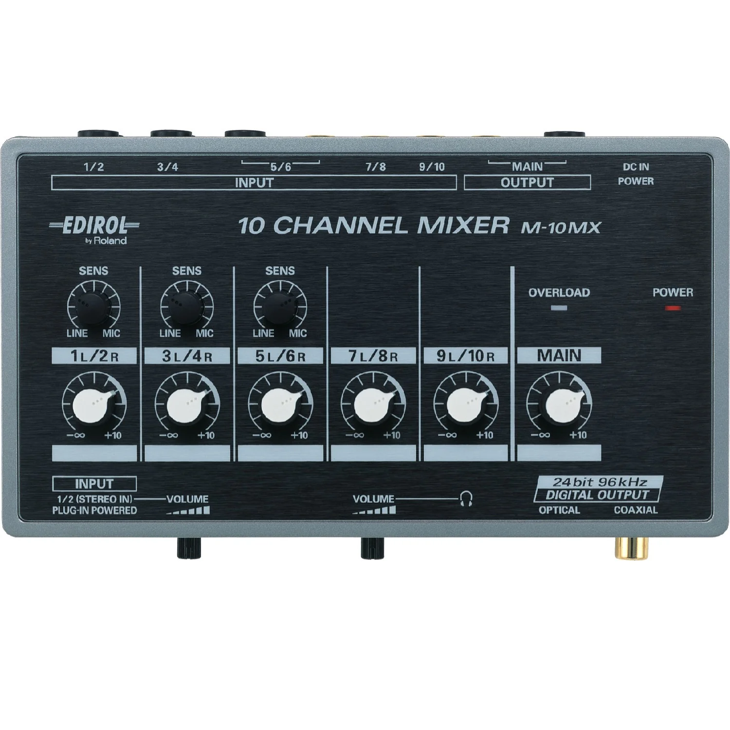 Roland Edirol M10MX 10 Channel Analog Mixer