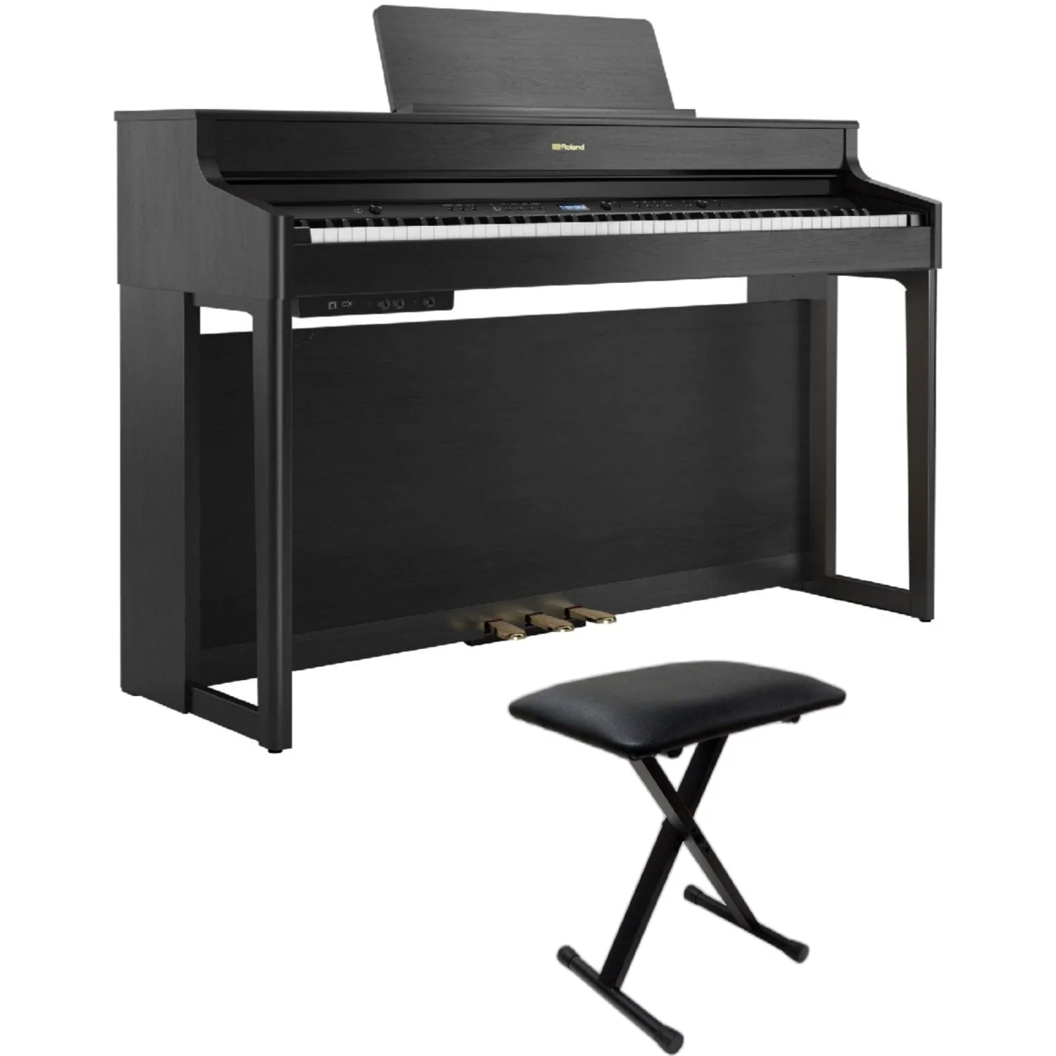 Roland HP-702 88 Key Digital Piano with Stand - Image 2