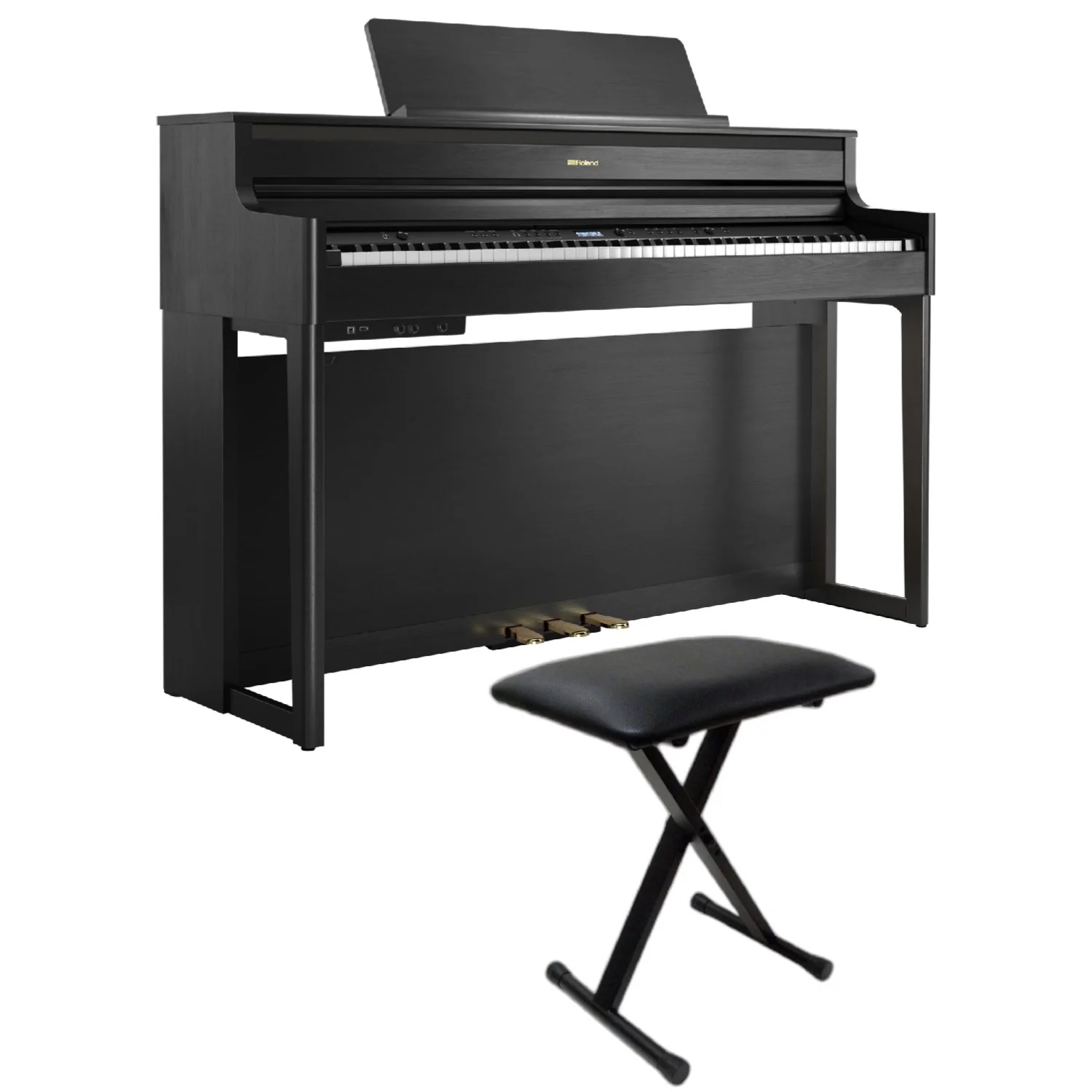 Roland HP704 Digital Piano with Stand - Image 5