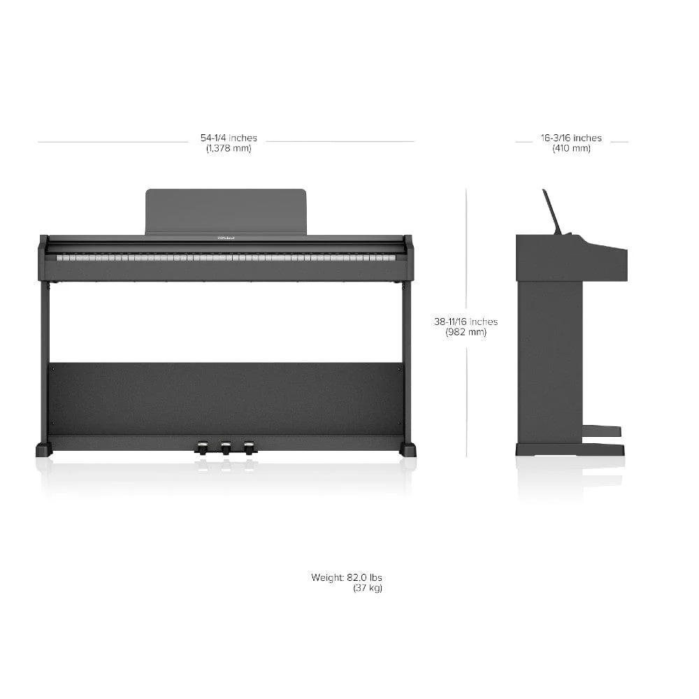 Roland RP107 88 Key Digital Piano - Black - Image 13