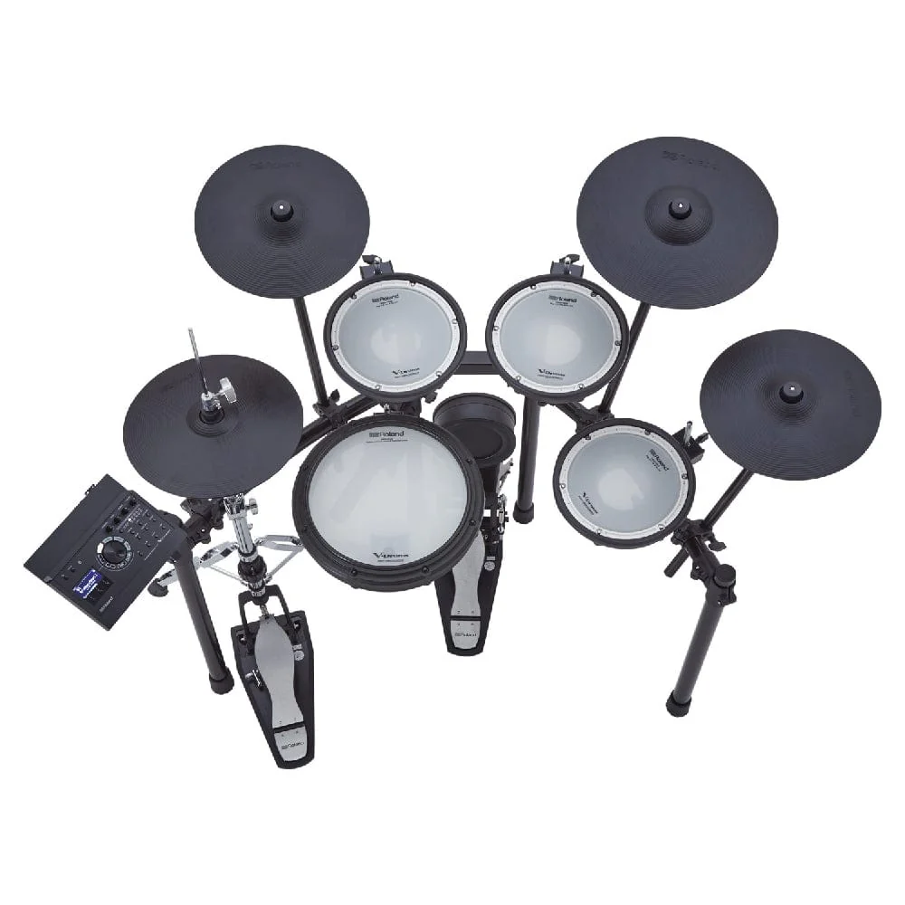 Roland V Drums Electronic Drum Mesh Kit with MDS-Compact Drum Stand - Image 2