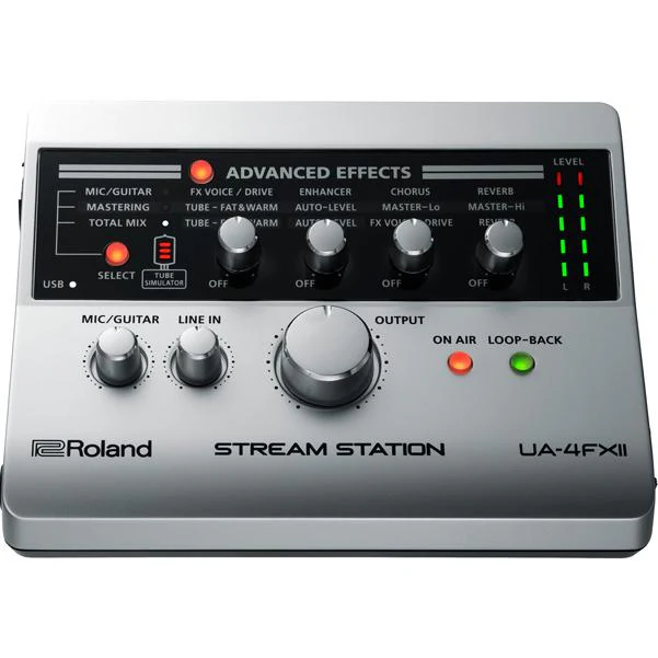Roland UA-4FX2 Stream Station USB Audio Interface - Image 2