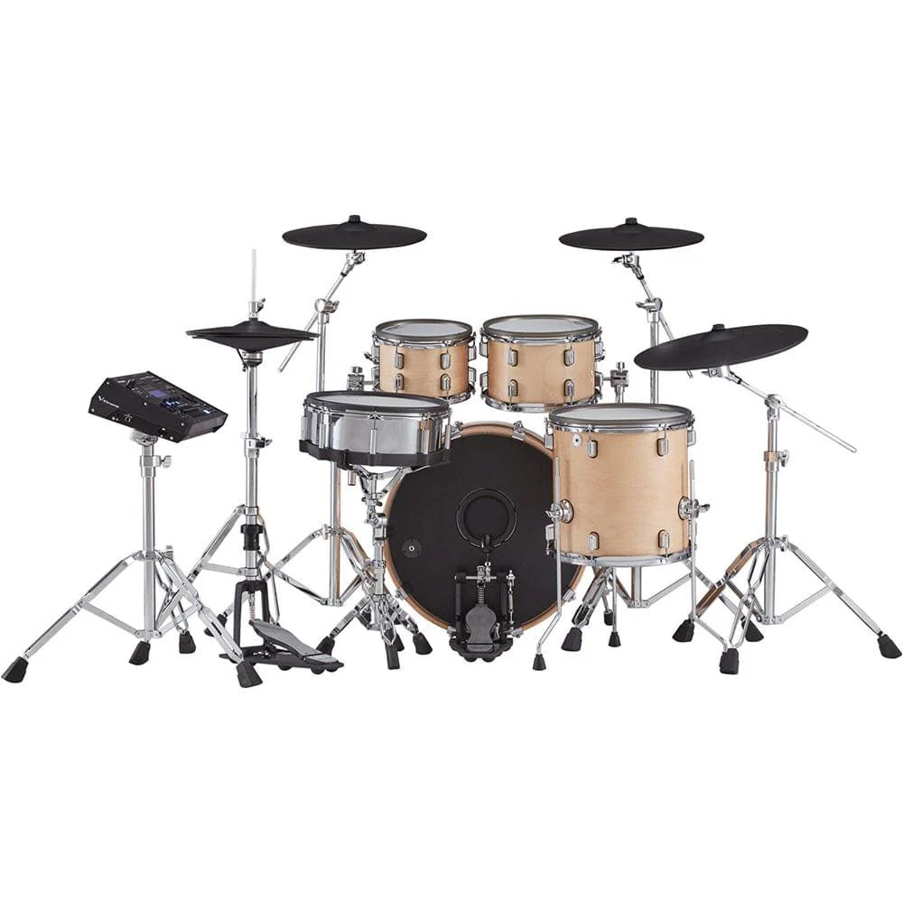 Roland VAD706 V-Drums Acoustic Design Electronic Drum Kit - Gloss Natural - Image 4