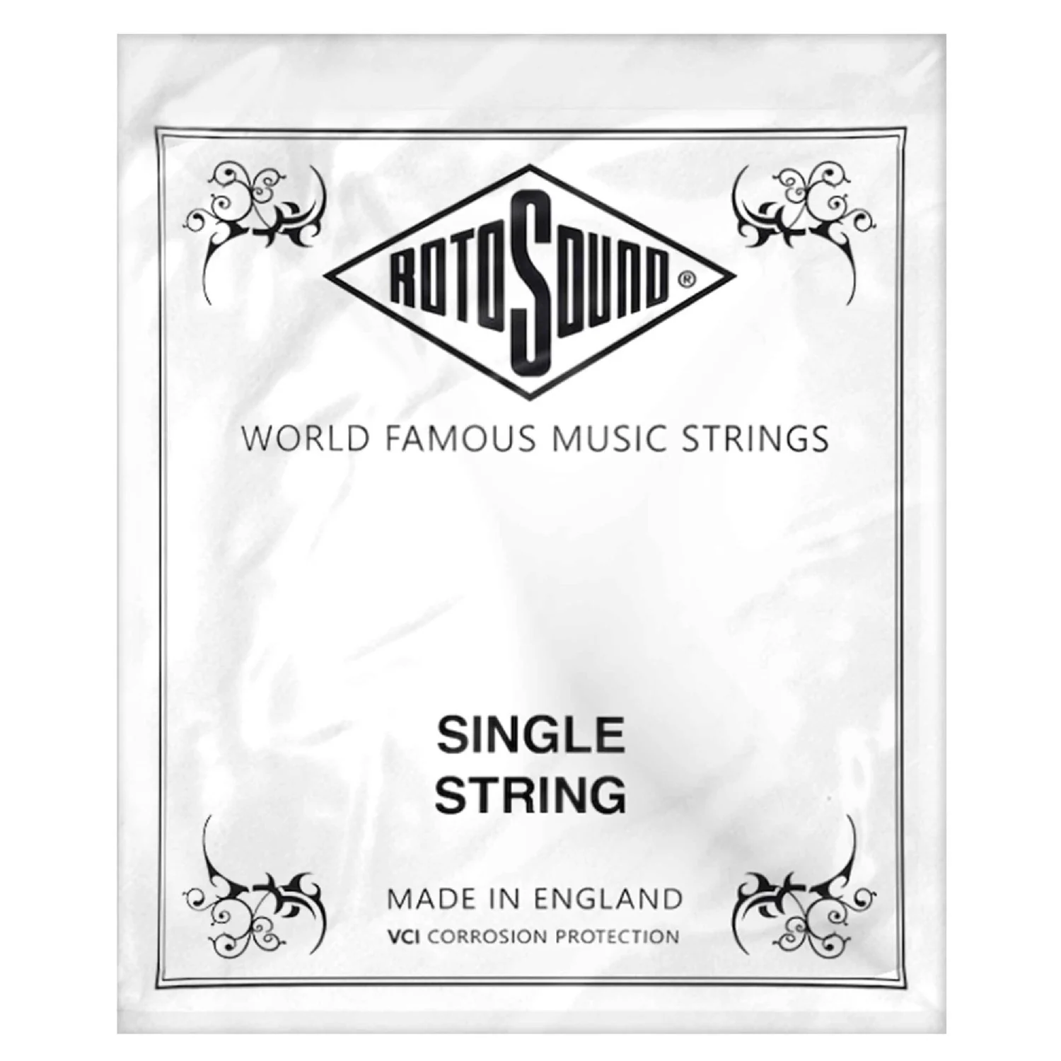Rotosound NP010 Steel Plain Single Guitar String