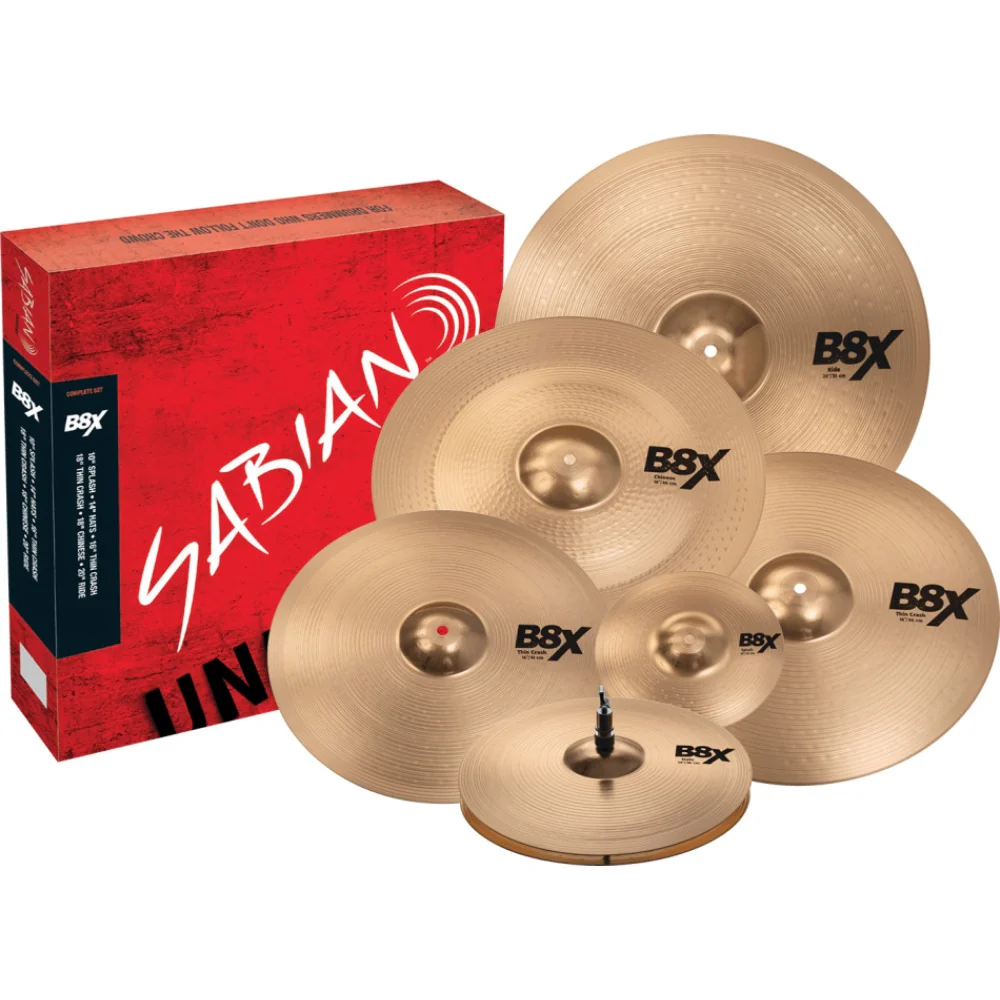 Sabian 45006X B8X Complete Cymbal Set