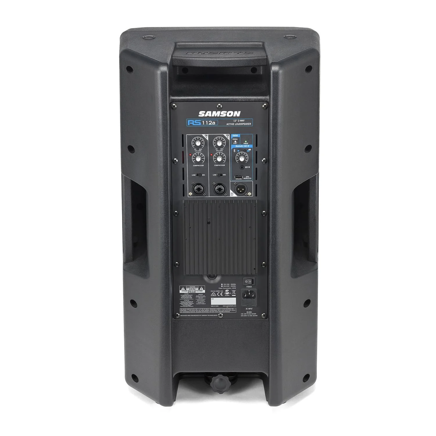 Samson 400W 2 Way Active Loudspeaker With Bluetooth- Black - Image 6