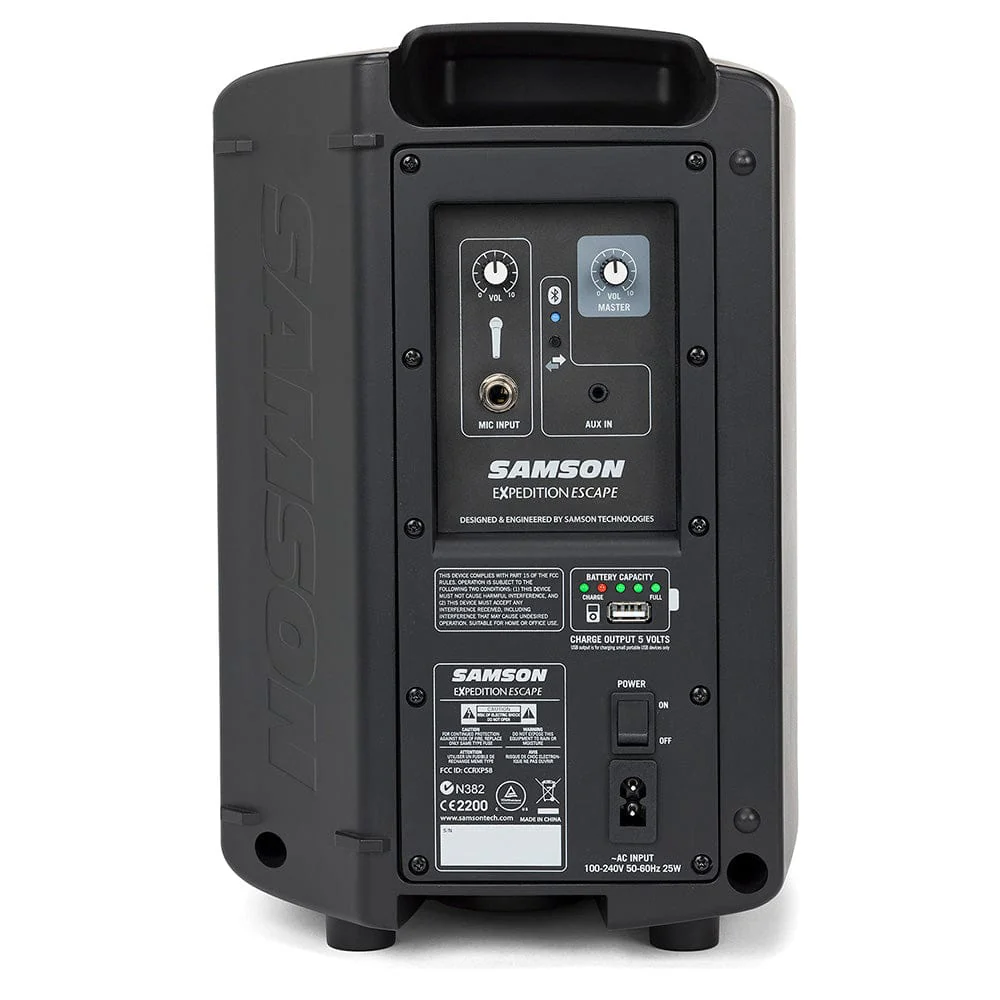 Samson Expedition Escape Plus Rechargeable Speaker System - Image 2