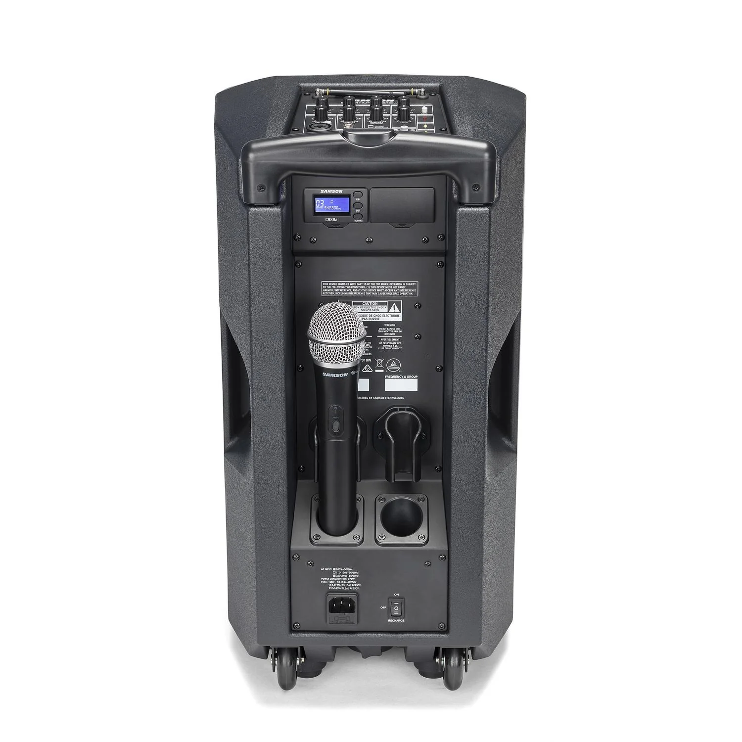 Samson Expedition XP310w Rechargeable Portable PA with Handheld Wireless System & Bluetooth - Image 4
