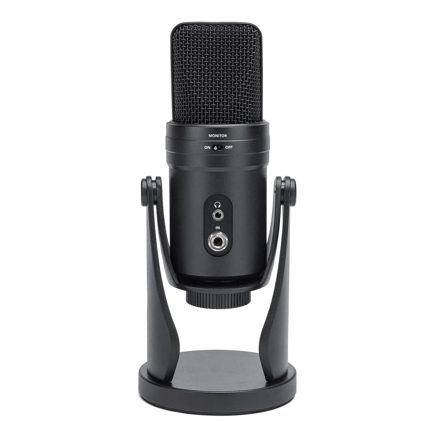 Samson G-Track Pro Professional USB Condenser Microphone with Audio Interface- Black