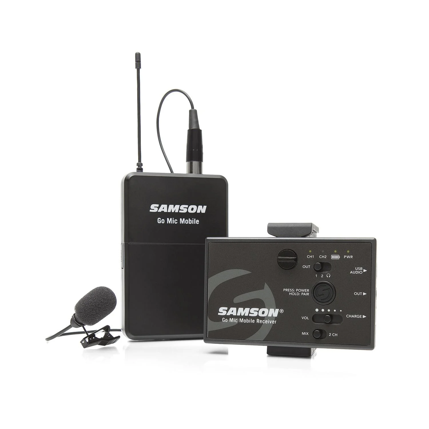 Samson Go Mic Mobile Wireless Beltpack Transmitter and LM8 Lavalier