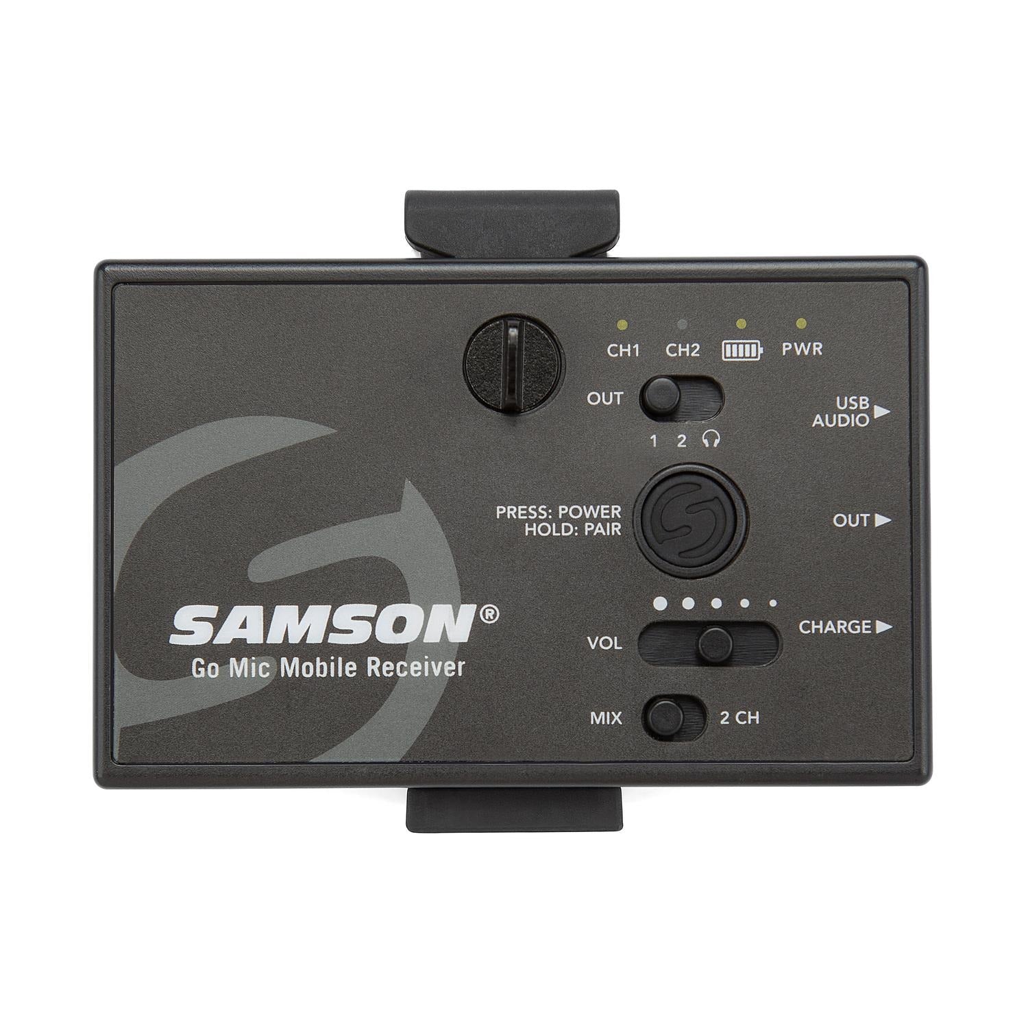 Samson Go Mic Mobile Wireless Beltpack Transmitter and LM8 Lavalier - Image 3