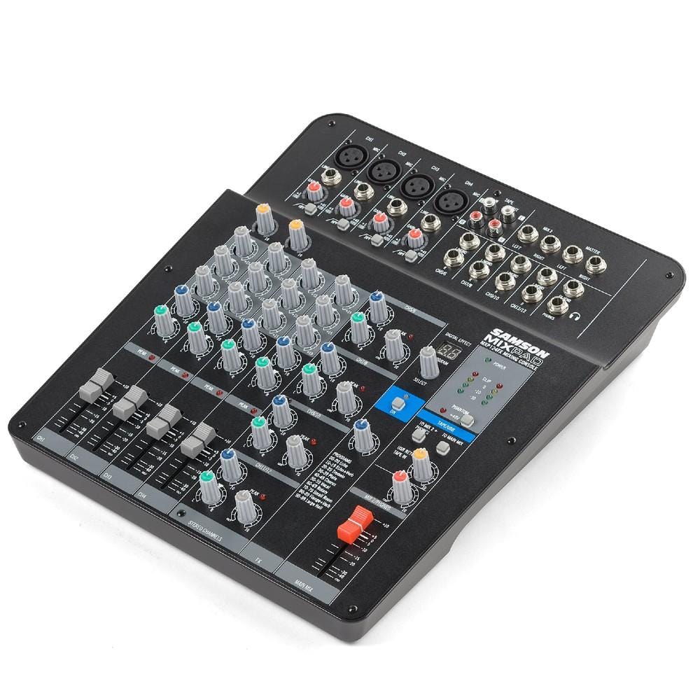 Samson MXP 124FX 12 Input Analog Stereo Mixer