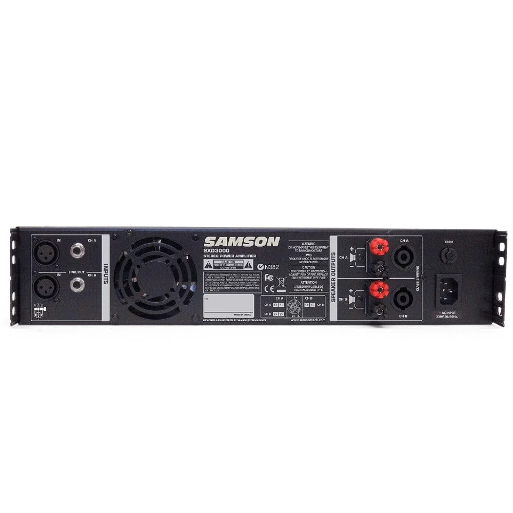 Samson SXD3000 Power Amplifier with DSP - Image 3