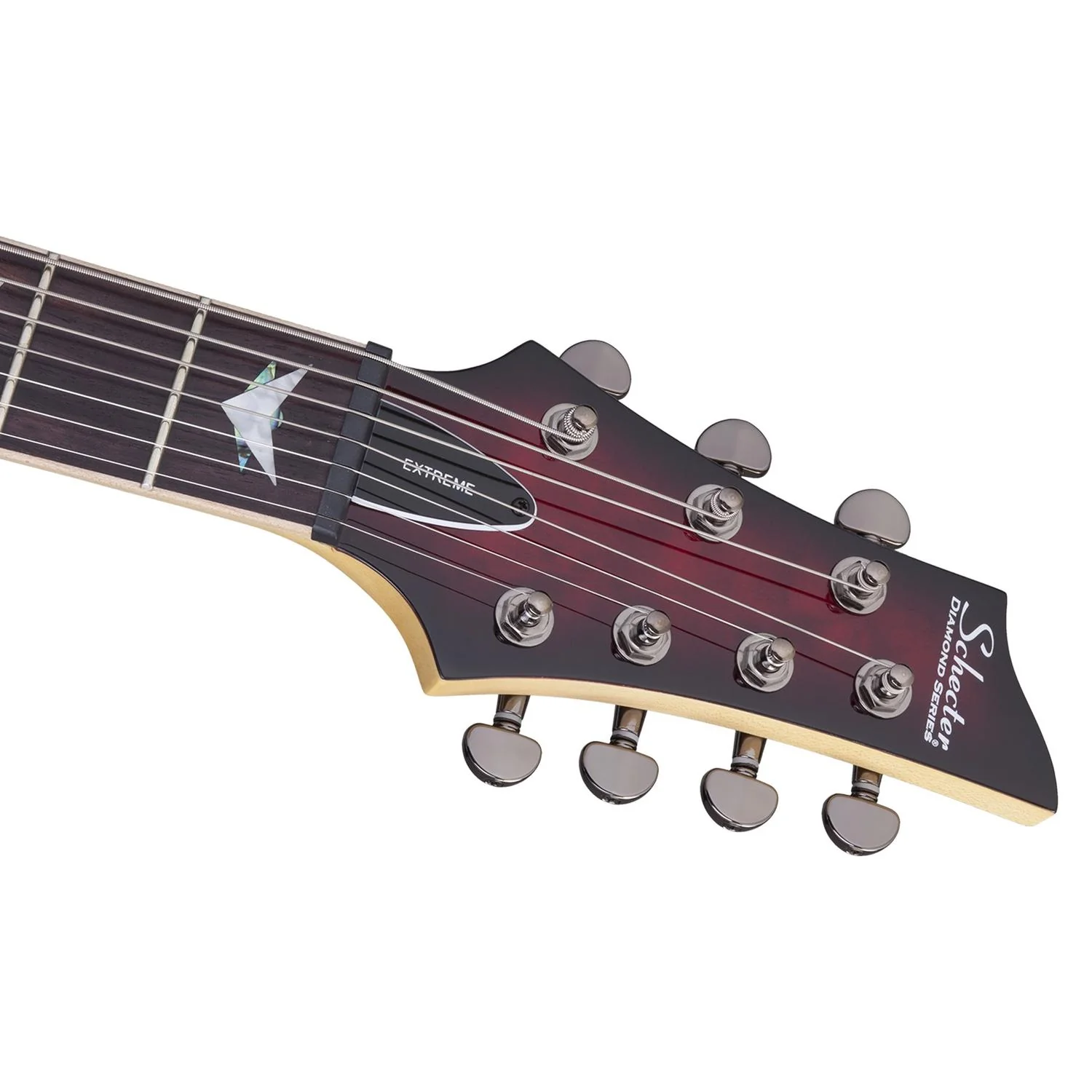 Schecter Banshee 7 Extreme 7-Strings Electric Guitar- Black Cherry Burst - Image 6