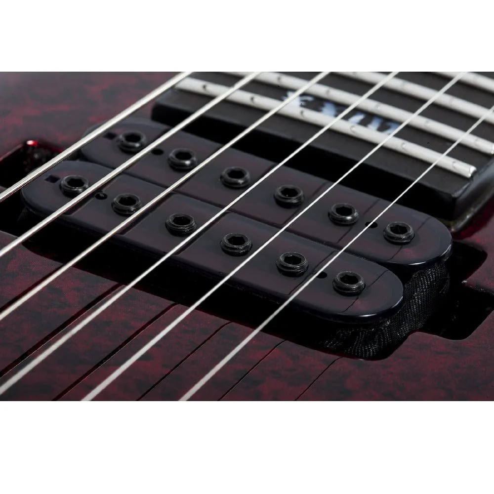 Schecter C-1 Apocalypse 6 String Electric Guitar - Image 6