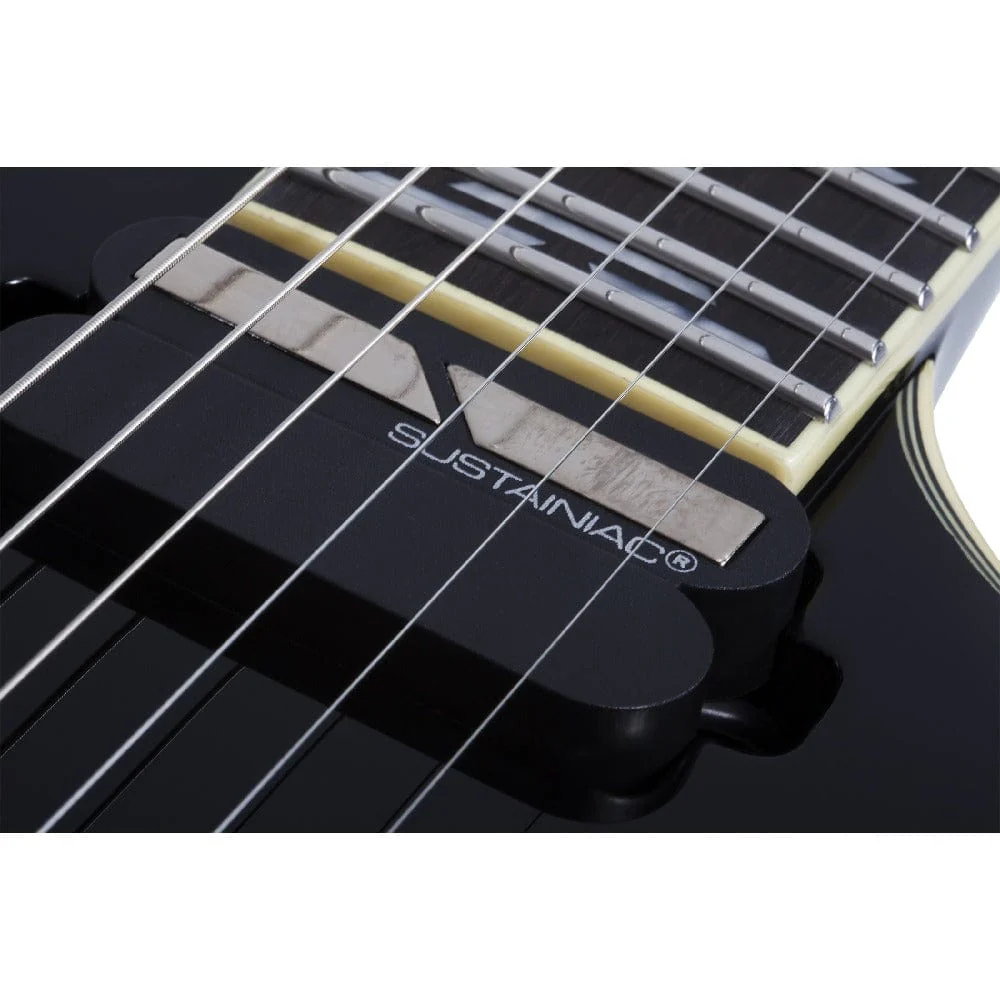 Schecter C-1 FR-S Blackjack 6 String Electric Guitar - Image 12