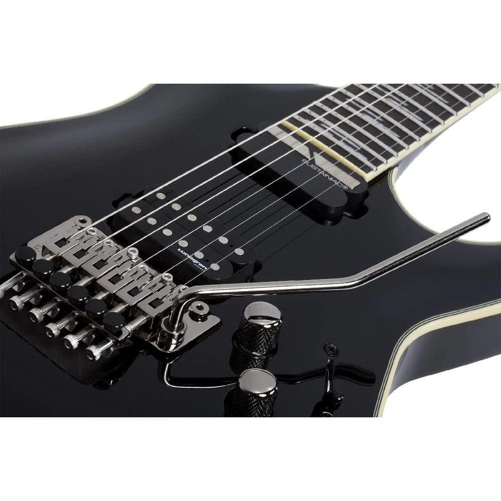 Schecter C-1 FR-S Blackjack 6 String Electric Guitar - Image 14