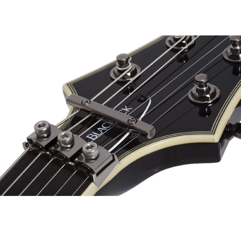 Schecter C-1 FR-S Blackjack 6 String Electric Guitar - Image 17